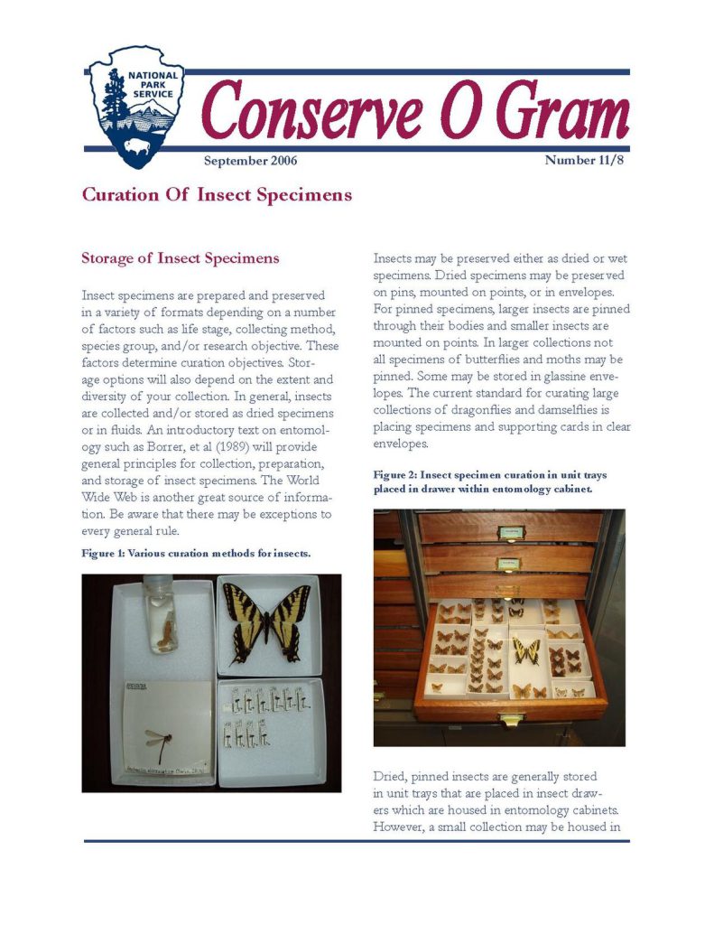 Here is an example of a Conserve O Gram issue. Usually only a few pages in length, a Conserve O Gram gives you short and to the point information in clear and easy to understand form.