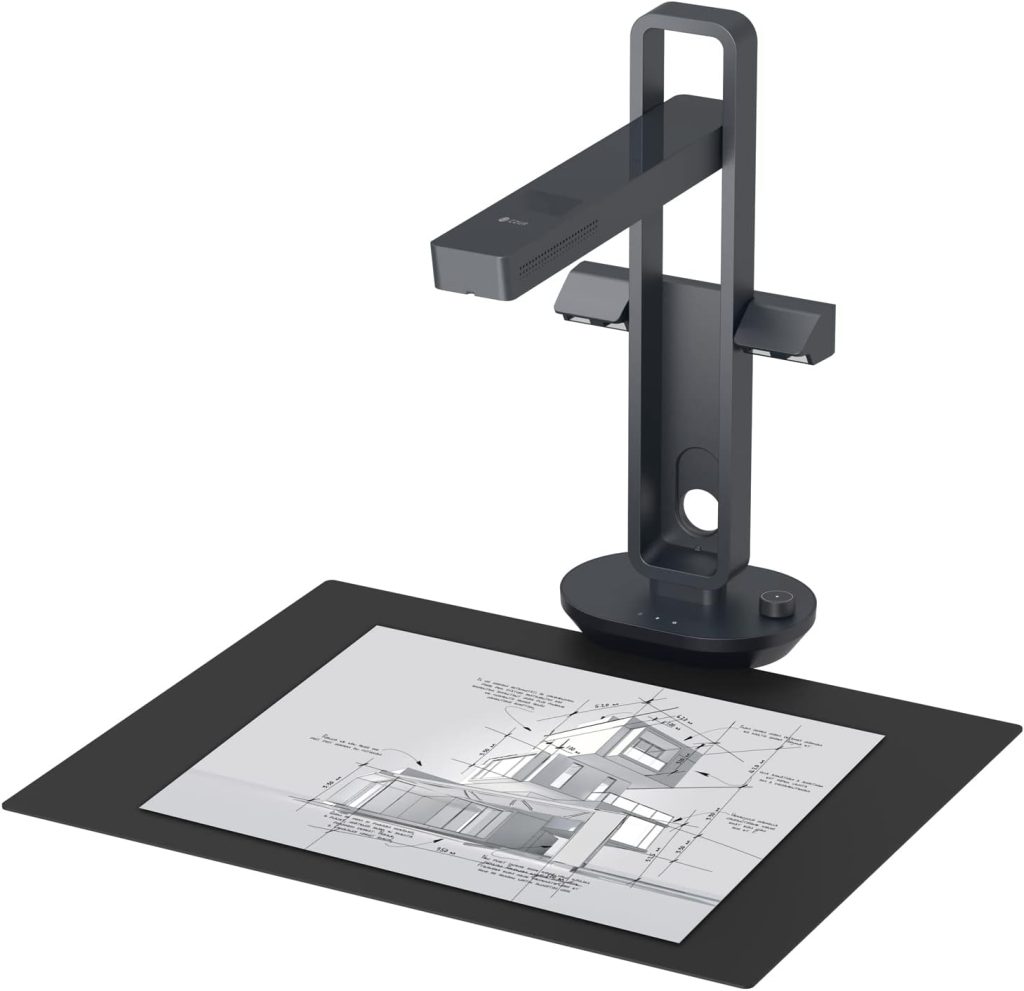 The CZUR brand of scanners are probably the most efficient scanners to digitize your collection on the market. They are reasonably priced, easy to use, and scan quickly--2 seconds per image! These work well for archival materials, but not for photographs.