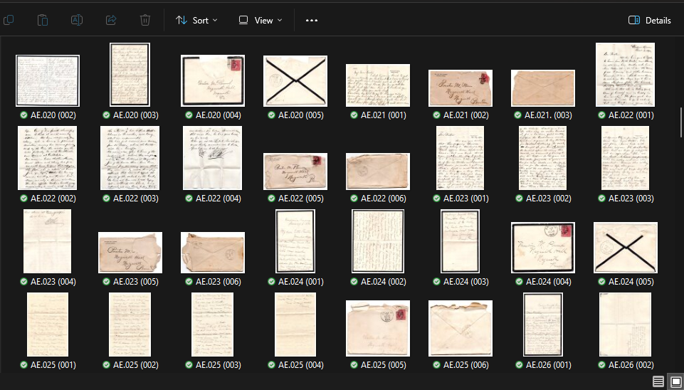 Why digitize your collection? Here's one answer: all of your important documents scanned and cataloged so that any of them can be brought up with just a few clicks.