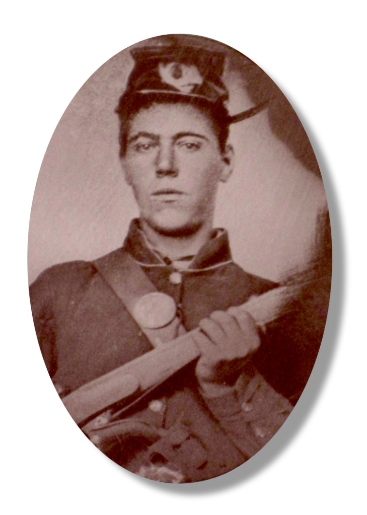 William Wirt Groves (1843-1941) of Belmont county, Ohio, who served in Co. B, 126th Ohio Infantry. (sparedandshared23.com)