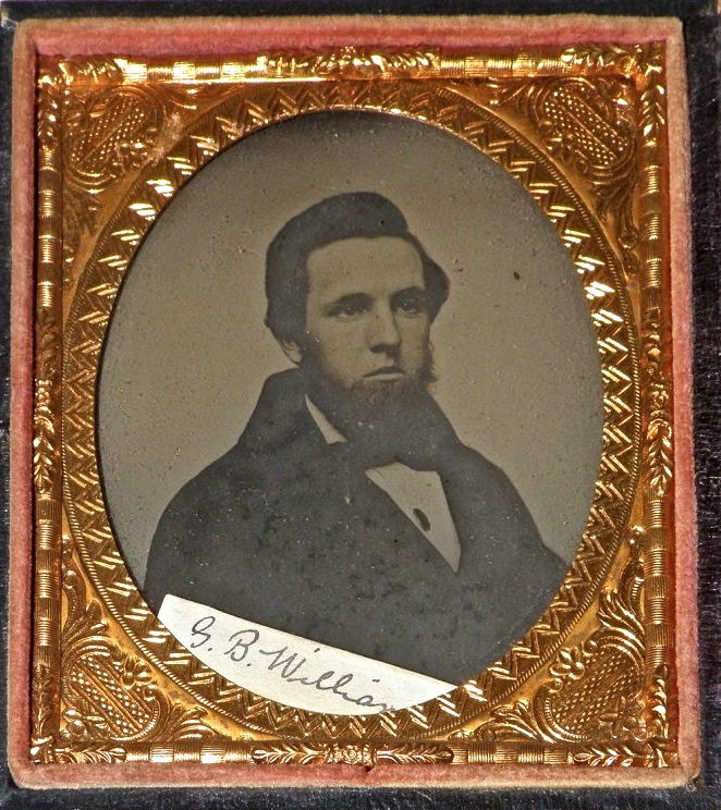 Photo of Gustavus Williams who served in Company K, 51st Massachusetts Infantry.