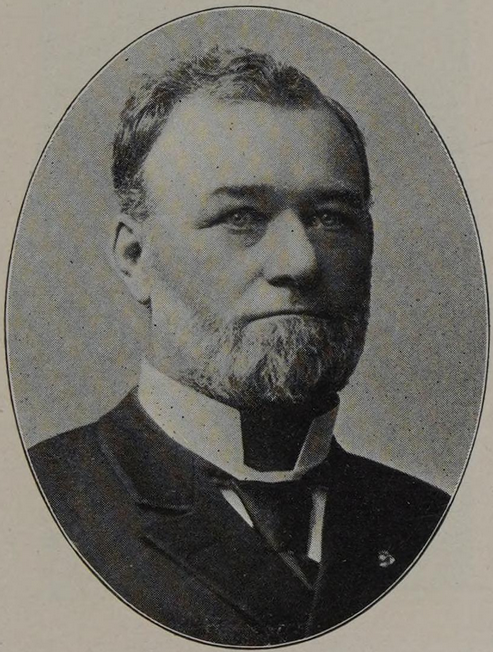 Portrait of William B. McCreery, Colonel of the 21st Michigan Infantry later in life. McCreery escaped Libby Prison in Richmond, VA through a tunnel. After the war he had a successful career in banking and also served as Michigan's State Treasurer for three years.