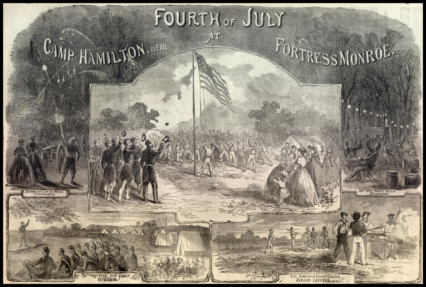 Independence Day Celebrations During the Civil War